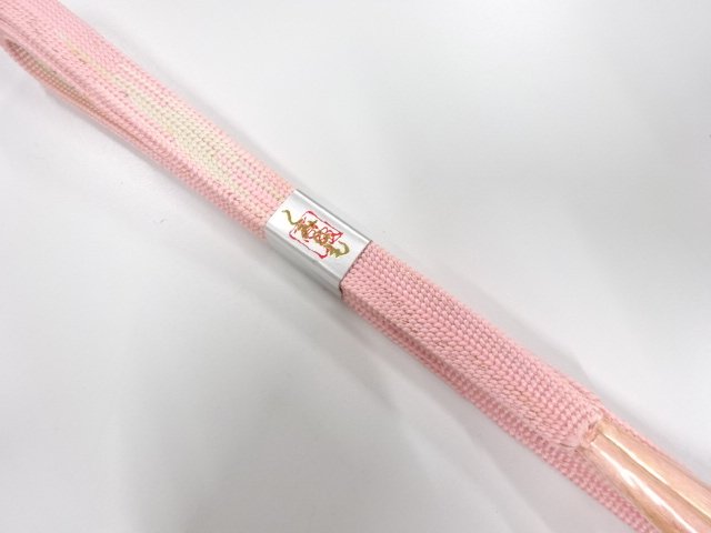JAPANESE KIMONO / UNUSED HAND-TIED OBIJIME